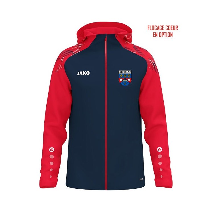 Veste à capuche Sonic Marine/Rouge
