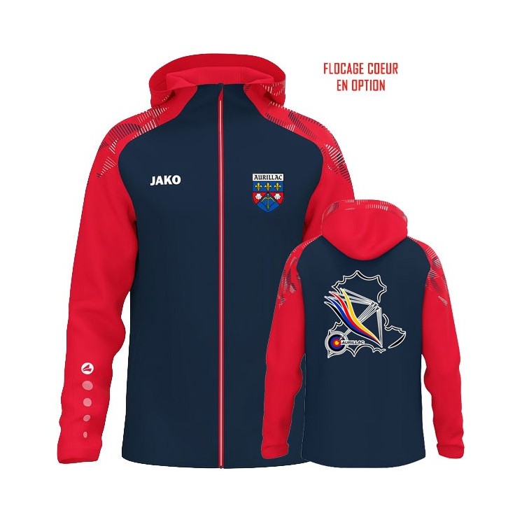 Veste à capuche Sonic Marine/Rouge