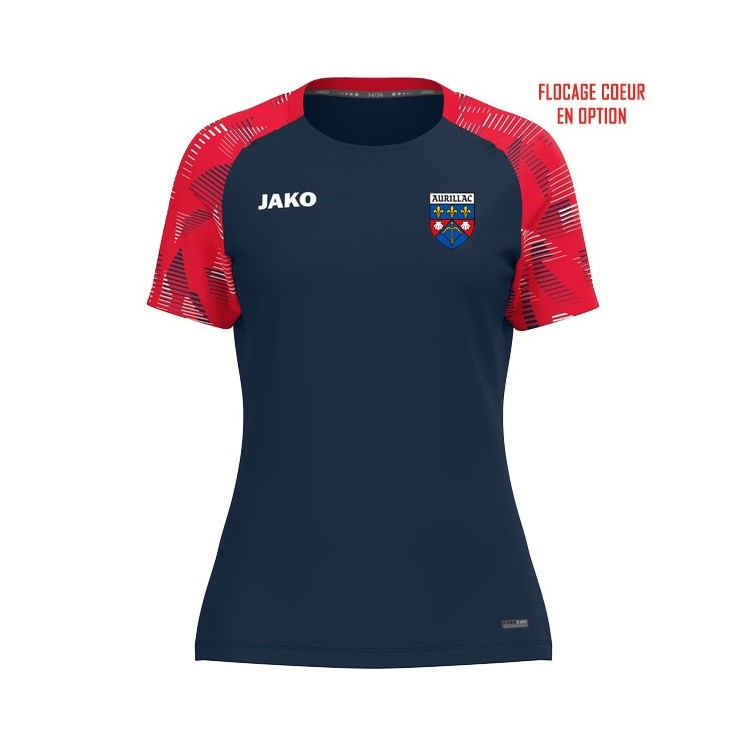 T-shirt Sonic Femme Marine/Rouge