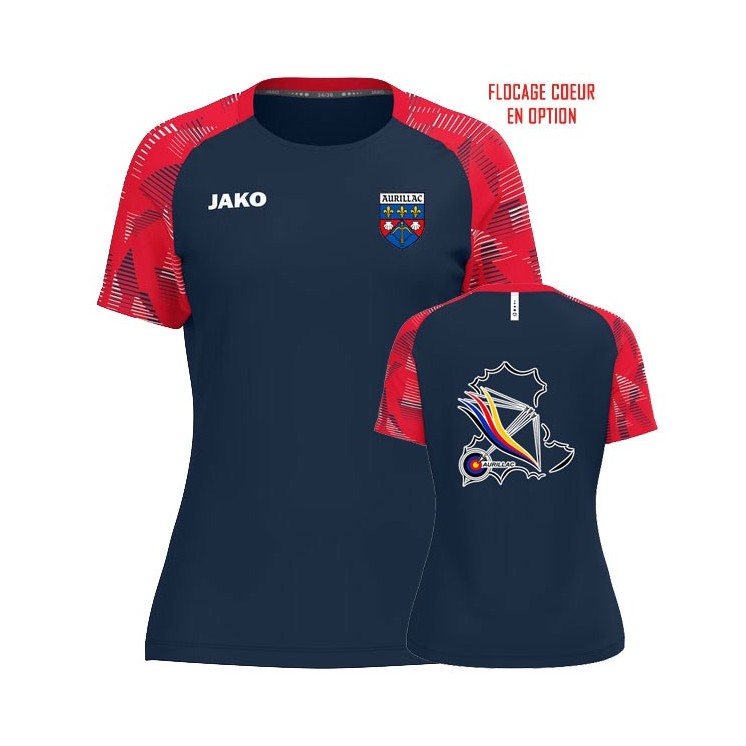 T-shirt Sonic Femme Marine/Rouge