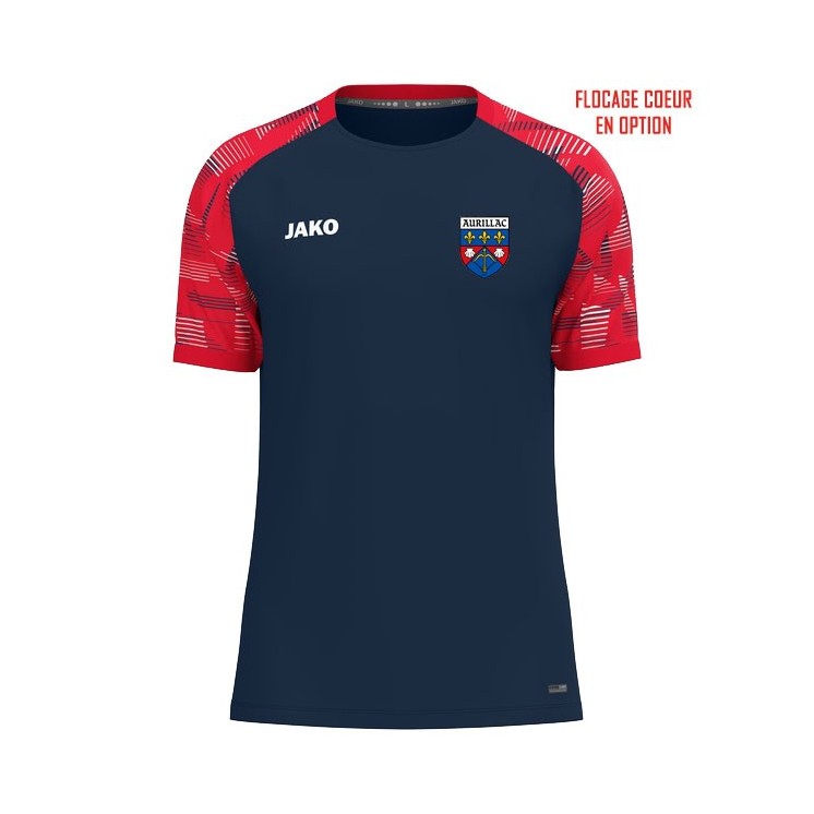 T-shirt Sonic Jr Marine/Rouge