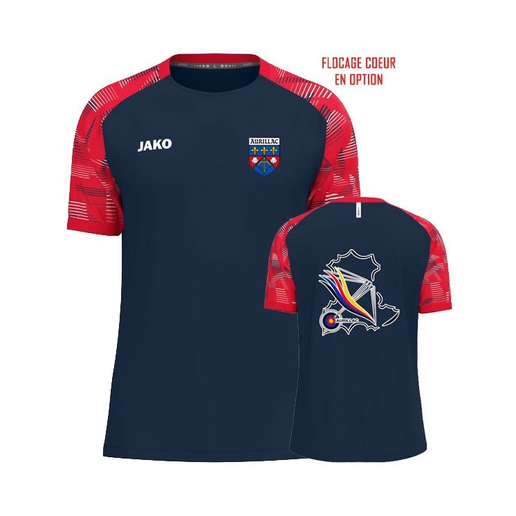 T-shirt Sonic Jr Marine/Rouge
