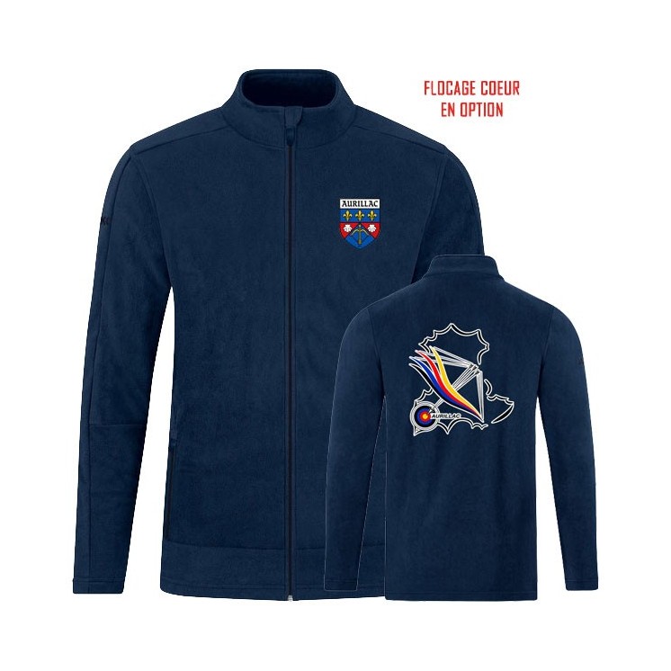 Veste Polaire Marine/Bleu foncé