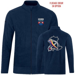 Veste Polaire Jr Marine/Bleu foncé