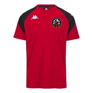 T-shirt coton Laccio Rouge/Noir