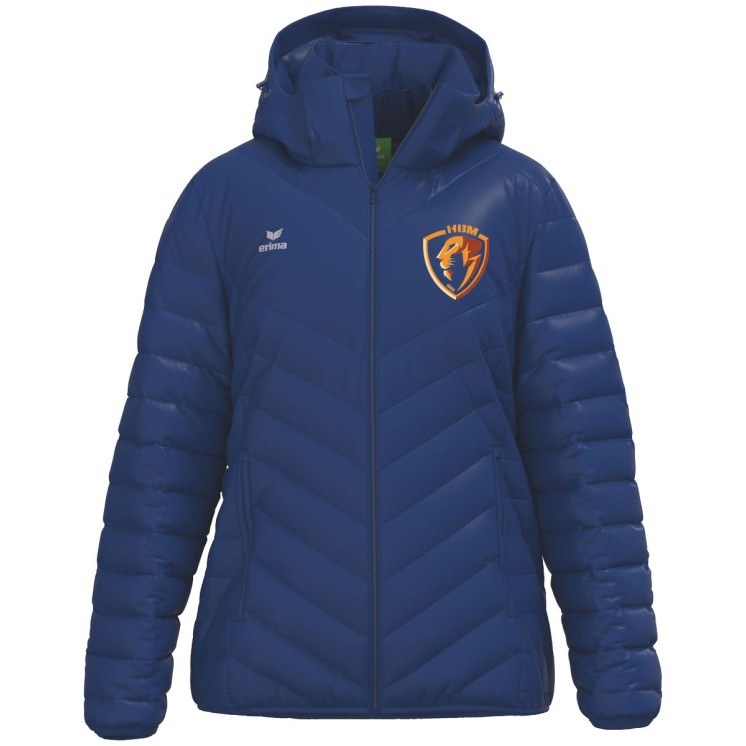Veste à capuche matelassée CMPT Femme New marine