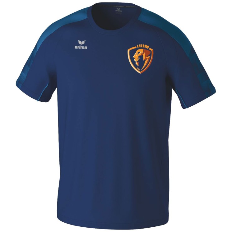 T-shirt Evo Star New Jr marine/Bleu mykonos