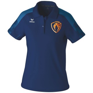Polo Evo Star Femme New marine/Bleu mykonos