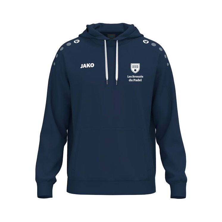 Sweat à capuche coton One Jr Marine
