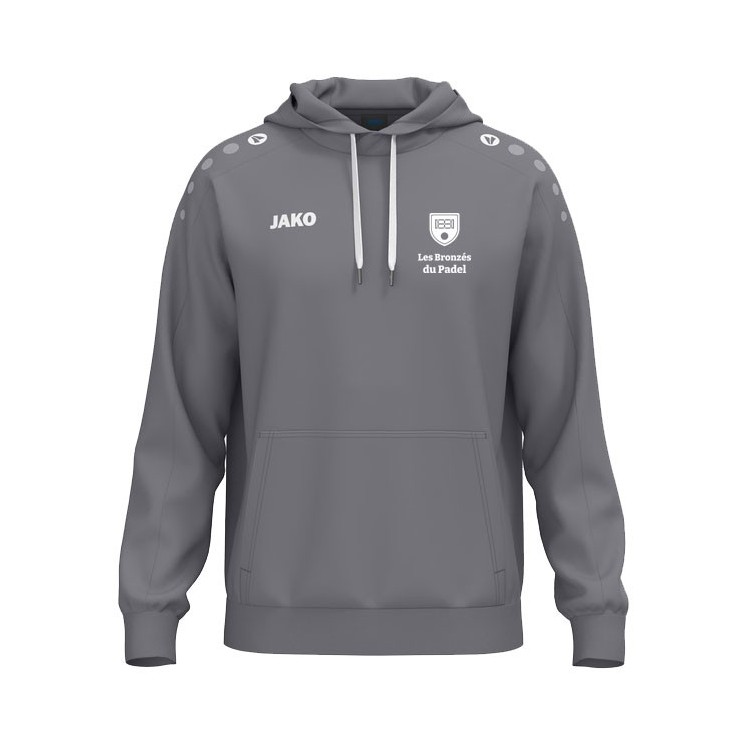 Sweat à capuche coton One Jr Gris