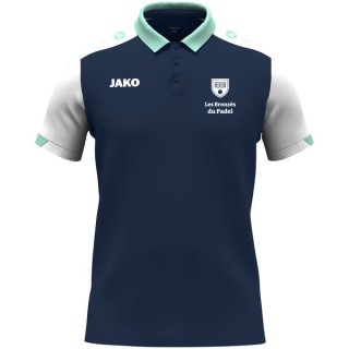 Polo Dynamic Jr Marine/Blanc/Menthe