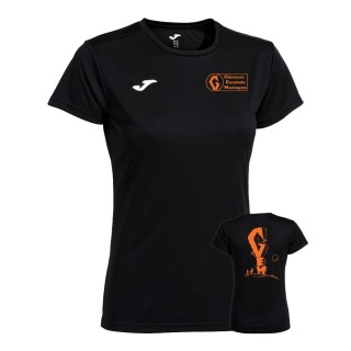 T-shirt compétition Combi Femme Noir