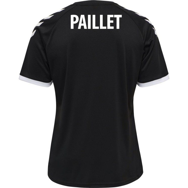 Maillot d'échauffement Jr Noir/Blanc