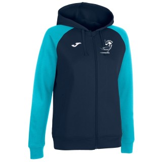 Veste à capuche Academy IV Femme Marine/Turquoise