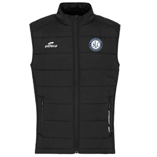 Veste sans manches Acarreaux Noir
