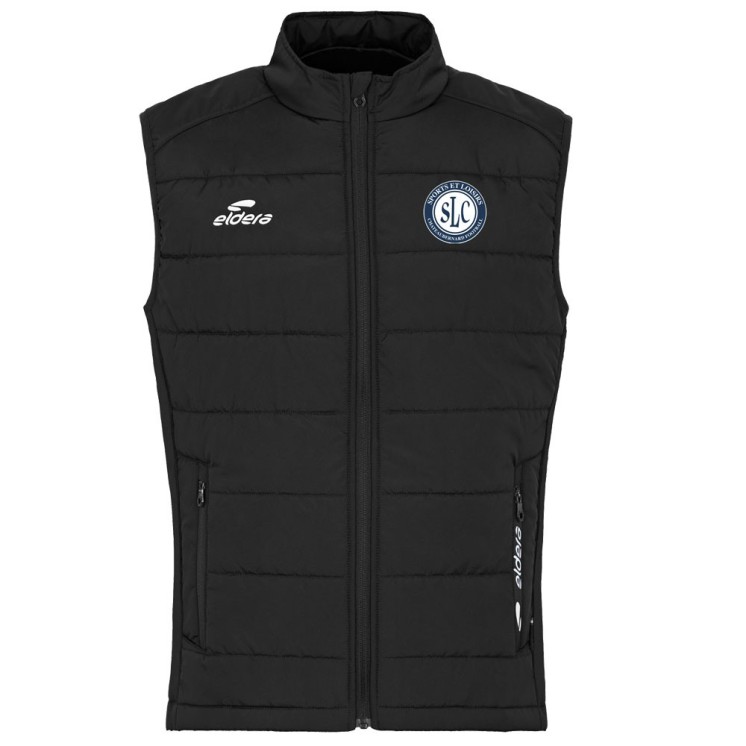 Veste sans manches Acarreaux Noir