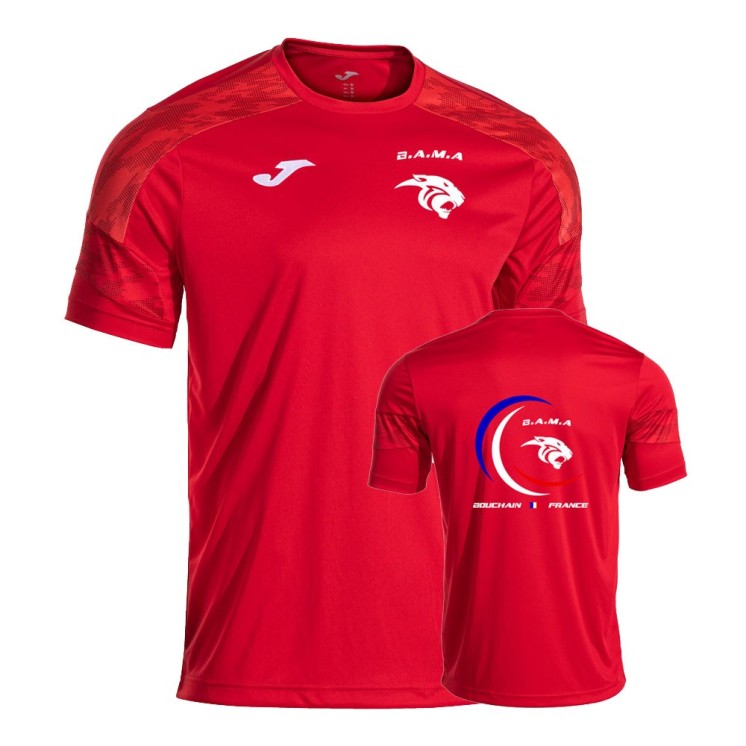 Maillot Entrainement/Compétition Jr Rouge