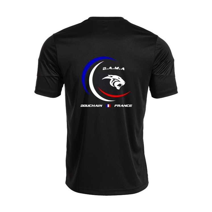 Maillot Entrainement/Compétition Jr Noir/Anthracite