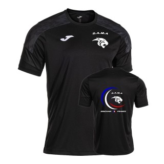 Maillot Entrainement/Compétition Jr Noir/Anthracite
