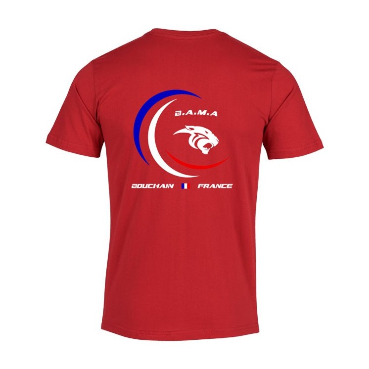 T-shirt Supporter Garçon Rouge