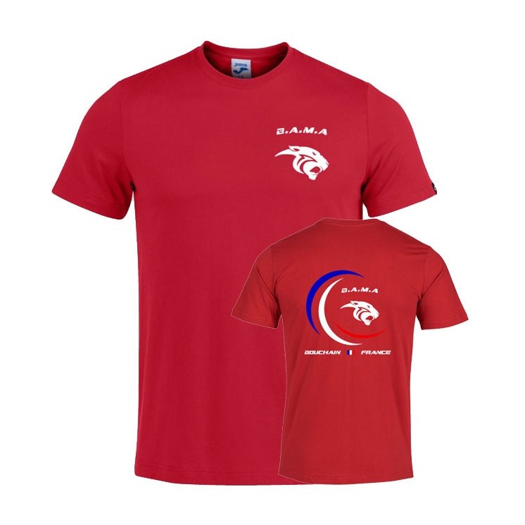 T-shirt Supporter Garçon Rouge