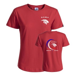T-shirt Supporter Fille Rouge