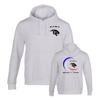 Sweat à capuche Montana Jr Blanc