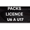 Packs licence U6 à U17